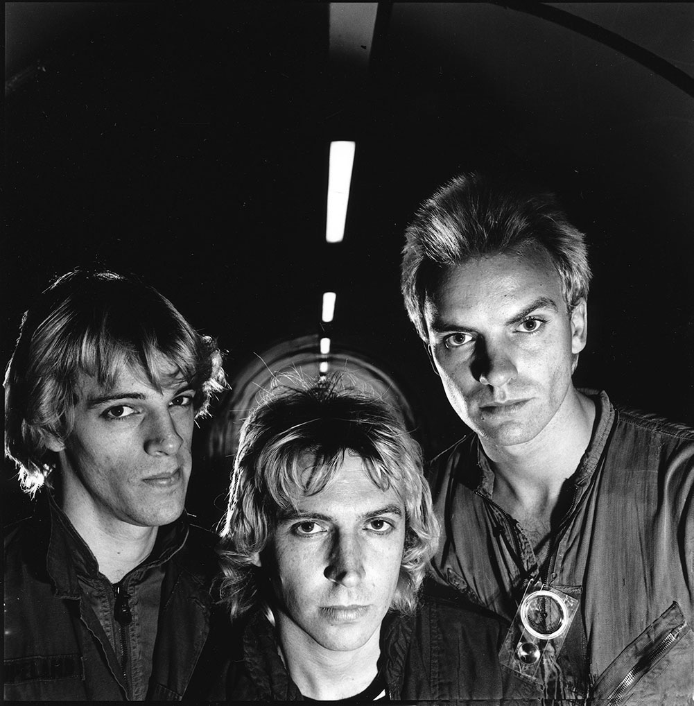 The Police, London, 1978 © Janette Beckman