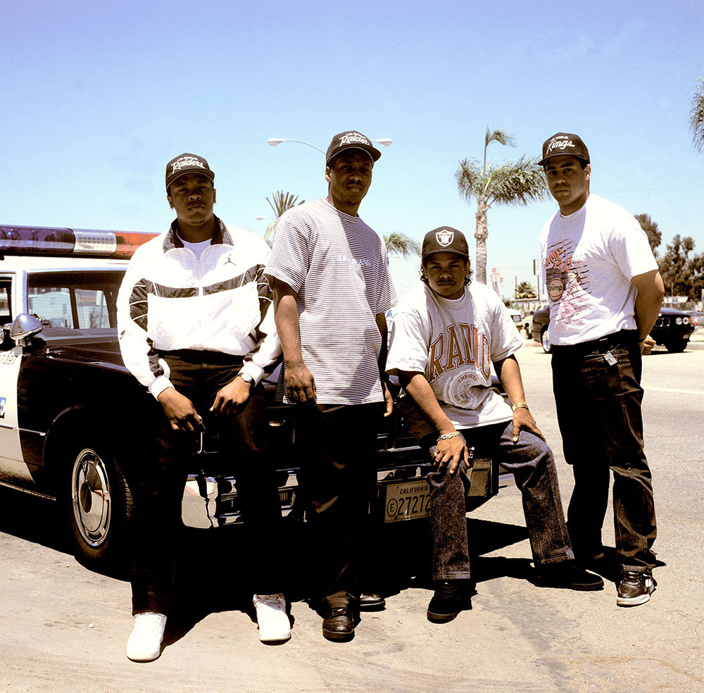 NWA, Torrance, CA, 1990 © Janette Beckman