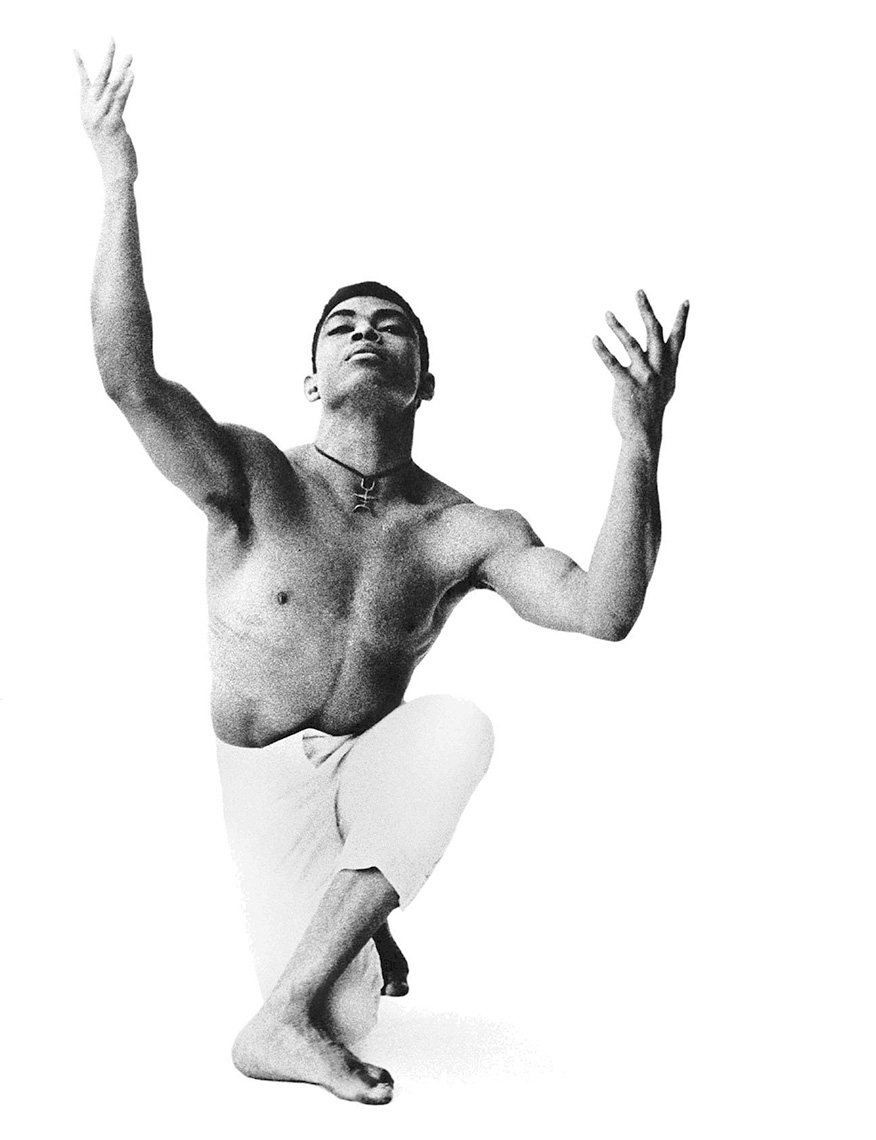 Normand Maxon, Alvin Ailey, c. 1950-1960. Courtesy the Jerome Robbins Dance Division, The New York Public Library for the Performing Arts